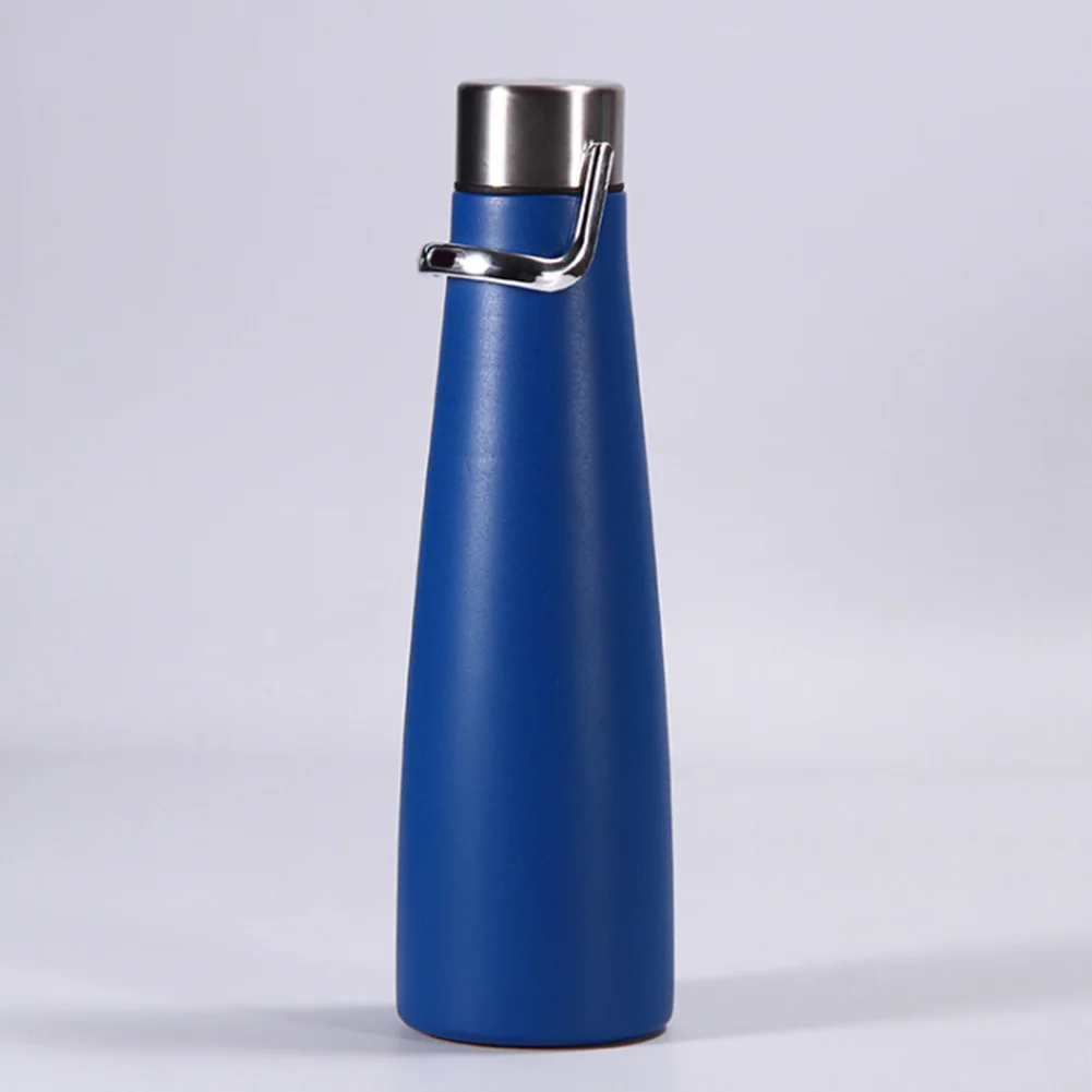 Outdoor Sports Solid Leakproof Office Travel Gifts Portable Non-Slip Vacuum Cup Double Deck 500ml Fashion Stainless Steel Home