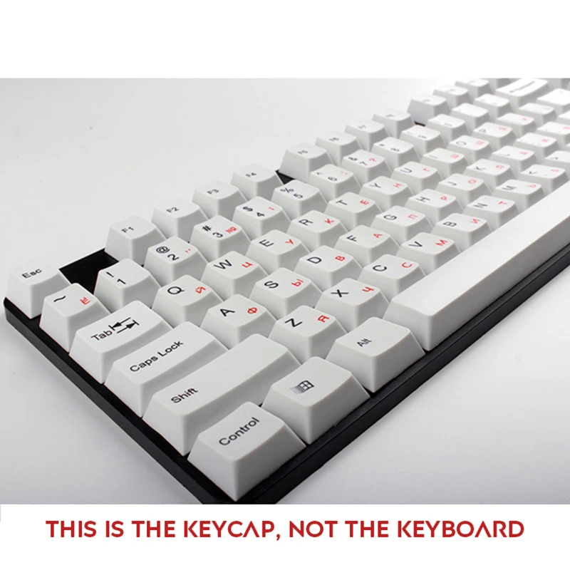 108 key русские/корейские/японские сублимационные OEM профильные колпачки для ключей