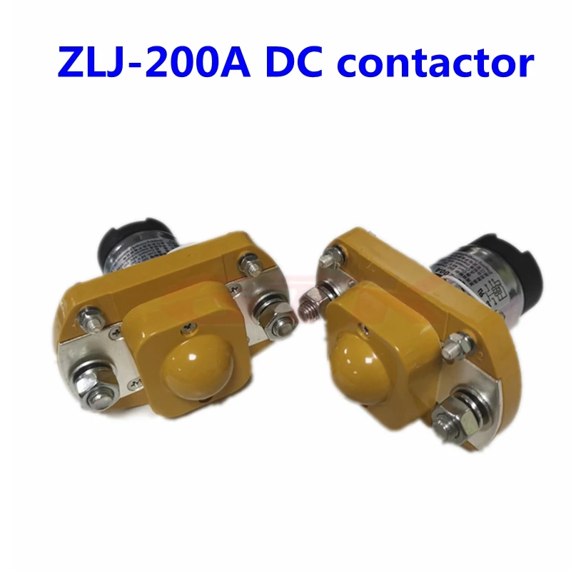 

DC 12V-60v 200 Amp main Contactor Solenoid micro dc motor for Engineering Machine Train Forklift Motor Car UPS