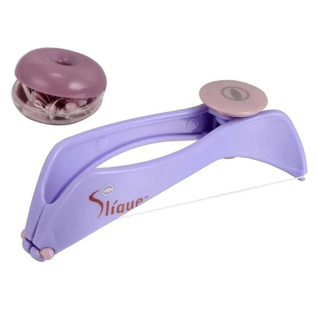 

Women Facial Hair Remover Spring Threading Epilator Face Defeatherer DIY Makeup Beauty Tool for Cheeks Eyebrow