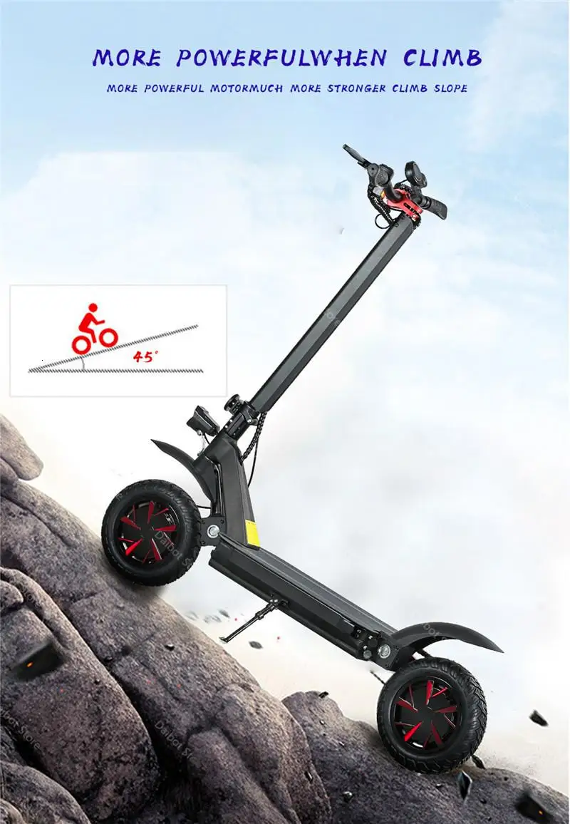 Daibot Adult Electric Scooter 60V Two Wheels Electric Scooters Dual Motor 3600W 70KMH Foldable Kick Scooter Electric  (35)