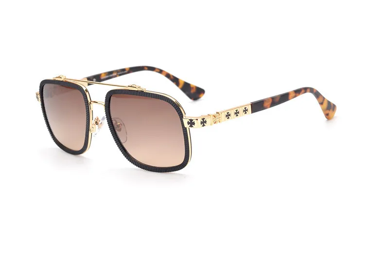 

2018 New Style Hardman Sunglasses Women's Fashion Korean-style Net Red Face Retro Big Sun Glasses Men Driving Driver