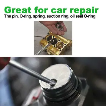 

Plastic + Alloy Oil Seal Pullers 15.5 cm long Replacement Kit 4Pcs Car Rubber Sealer