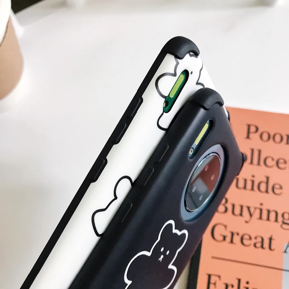 Чехол-держатель Cattern с милым медведем для iPhone 11 Pro Max, прозрачный мягкий силиконовый чехол для iPhone X, XR, XS, MAX, 7, 8 Plus, чехол для телефона