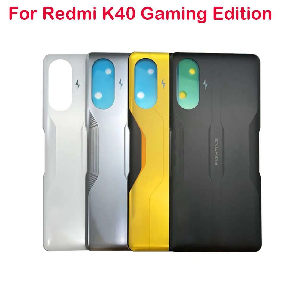 

Задняя крышка батарейного отсека для Xiaomi Redmi K40 Gaming Edition, запасная крышка батарейного отсека для ремонта K40Gaming