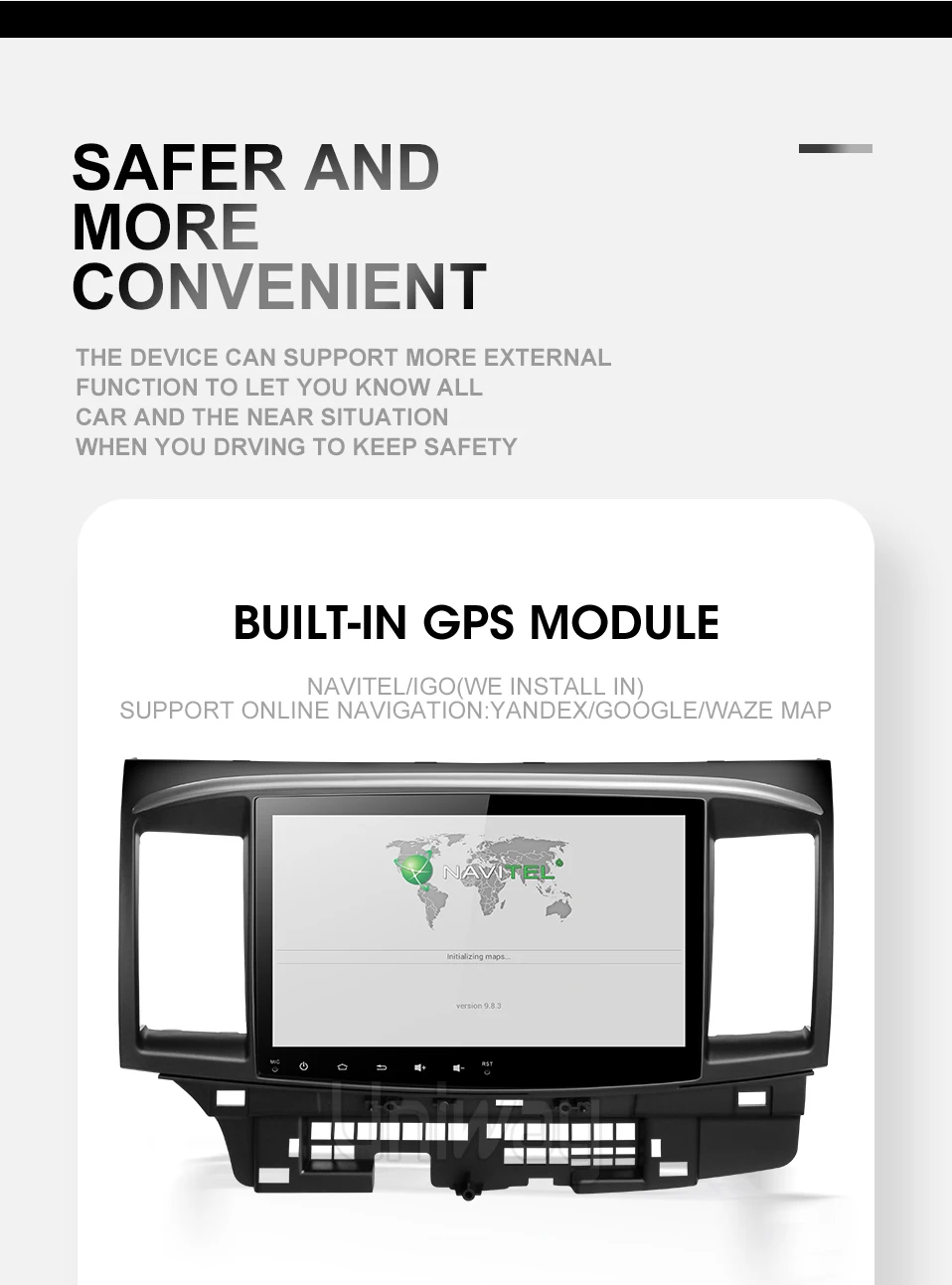 Perfect Uniway PX30 DSP Android 9.0 car dvd for Mitsubishi Lancer 10.1 inch 2008 2009 2010 2011 2012 2013 2014 2015 car stereo navigator 10 Perfect Uniway PX30 DSP Android 9.0 car dvd for Mitsubishi Lancer 10.1 inch 2008 2009 2010 2011 2012 2013 2014 2015 car stereo navigator 10