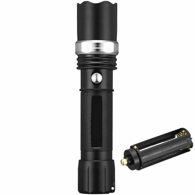 

Flashlight Set Aluminum Light Flashlight Led Outdoor Flashlight Waterproof Charging Flashlight