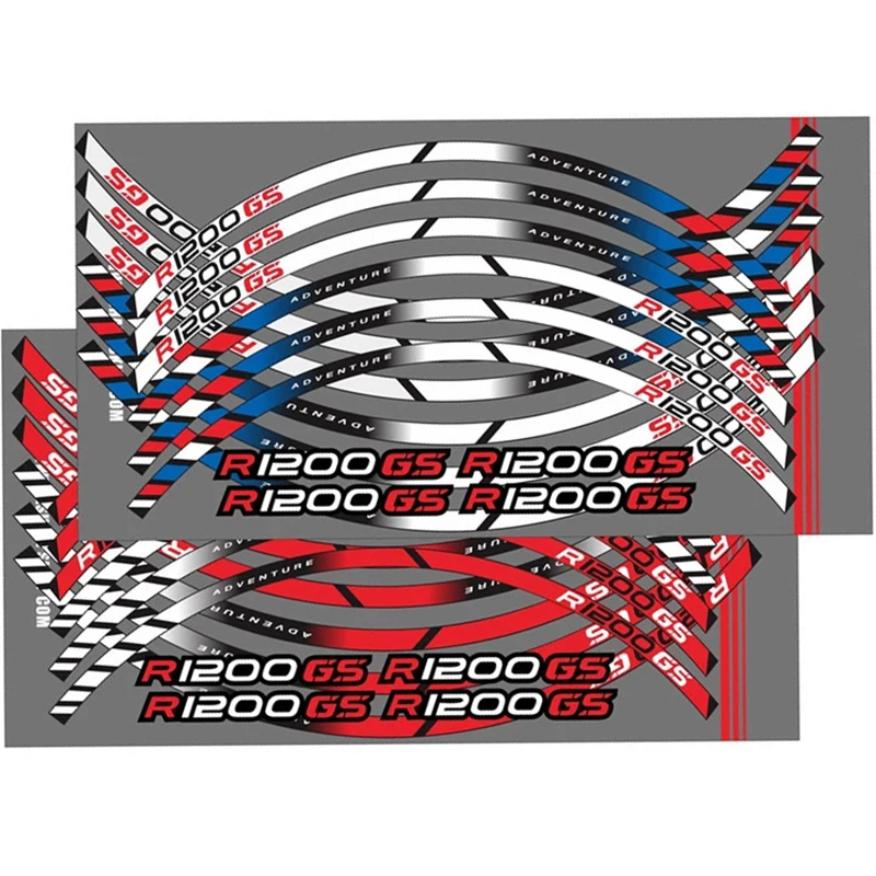 Adesivi Riflettenti Per Ruote Esterne Per Motociclette Adesivi Per Strisce Adesivi Per Bordi Per Pellicole Per Pneumatici Per Bmw R1200Gs R1200Gs R120
