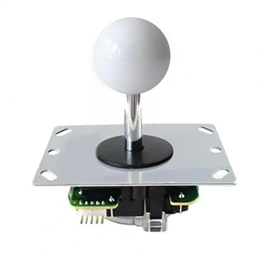 Arcade Joystick Game Joystick Gaming Controller Sensitive Lightweight Joystick DIY High Response Non-delayed Arcade Game Fighting Stick Controller with Ball for Game Console
