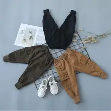 Детские повседневные брюки; Новинка года; Стильные брюки для мальчиков; осенние детские брюки; детская одежда