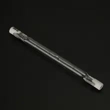 220 V-240 V Стекло 150W Вольфрам-йод лампа галогенная лампа для дома и улицы бытовой питания номер освещение энергосберегающие R7S