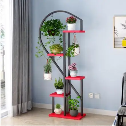 Flower shelf, multi-storey interior special price living room, ceiling orchid bedroom, household saving space, balcony decoratio - Цвет: 12