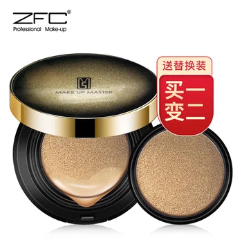 

ZFC Charm Division Air Cushion CC Cream Send Refill Moisturizing Concealer Brighten Flesh Color Air Cushion BB Cream Natural Nud