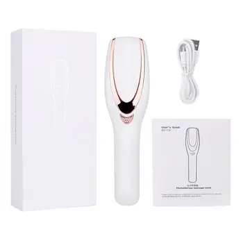 

Hair Comb New Comb Three Color Therapy Light Electric Head Care Massage Hair Comb Portable Comb Scalp Massage Comb