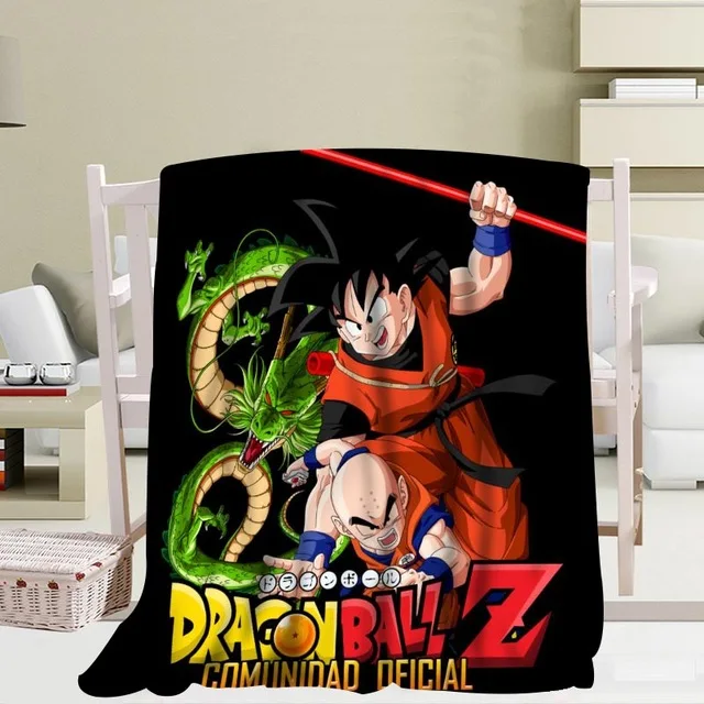 Аниме Dragon ball z одеяло s Путешествия Диван коралловый флис тканевые одеяла мягкие пользовательские Фланелевые Одеяло для дивана/постельное покрывало