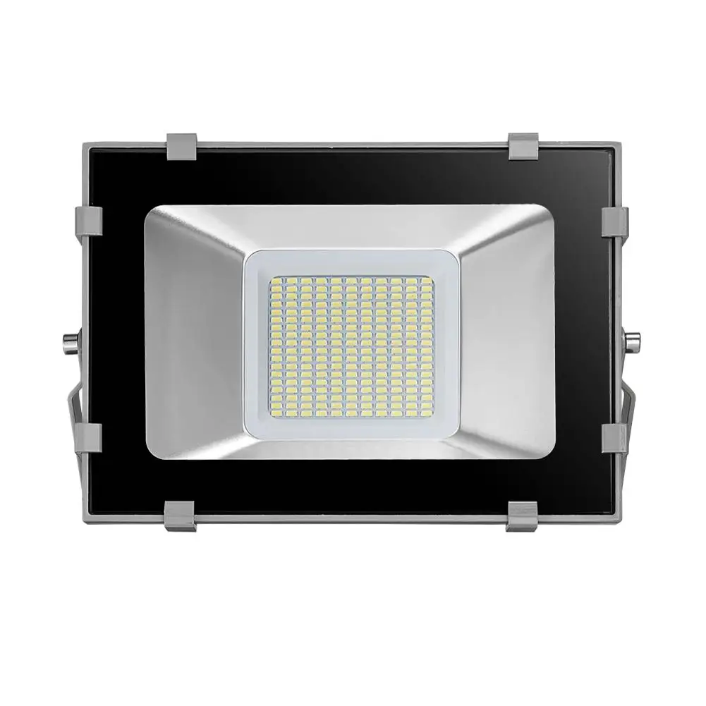 100W LED Vijf Generaties Schijnwerpers Koel Wit Normale 110V SMD Outdoor Lamp Schijnwerper Mit Bewegungsmelder Voor Straat vierkante