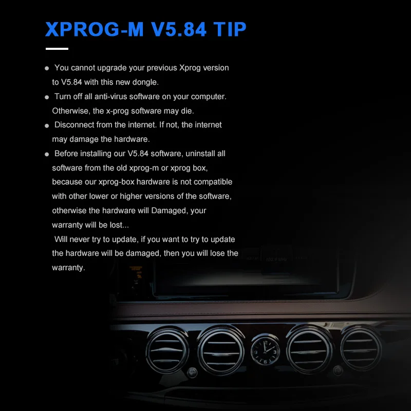 X PROG коробка ЭБУ программист XPROG M V5.84 с USB донглом нет необходимости активировать