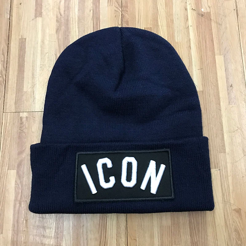 Мужские шапки, зимние мужские женские Лыжные шапки Skullies, качественная вязаная зимняя шапка с вышитыми буквами