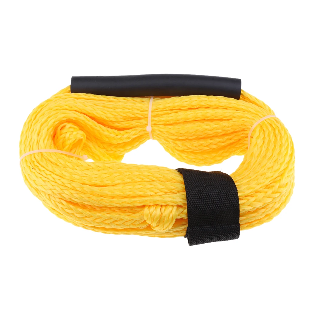18m/59ft Bumper Fender Bungee Tie Mooring Rope w/ Foam Float Random Color Boat Anchoring Docking
