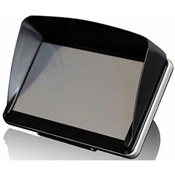 

Universal Screen Visor Hood Sun Shade Lens Protector Shield Flight Streamlined Design For 5 Inch Gps Navigation