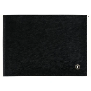 

MONT BLANC Westside 4cc with ID Holder Mens's Black Wallet 9680