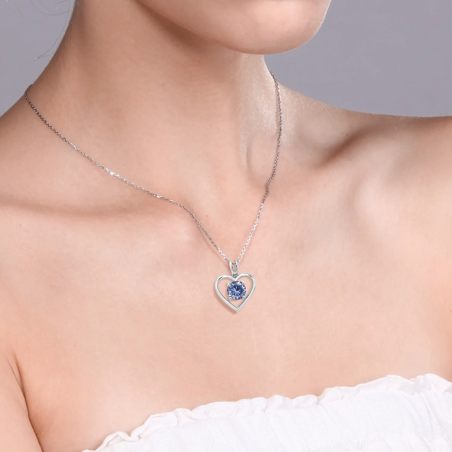 GemStoneKing подвеска из стерлингового серебра 925 пробы яркий персидский синий круглый