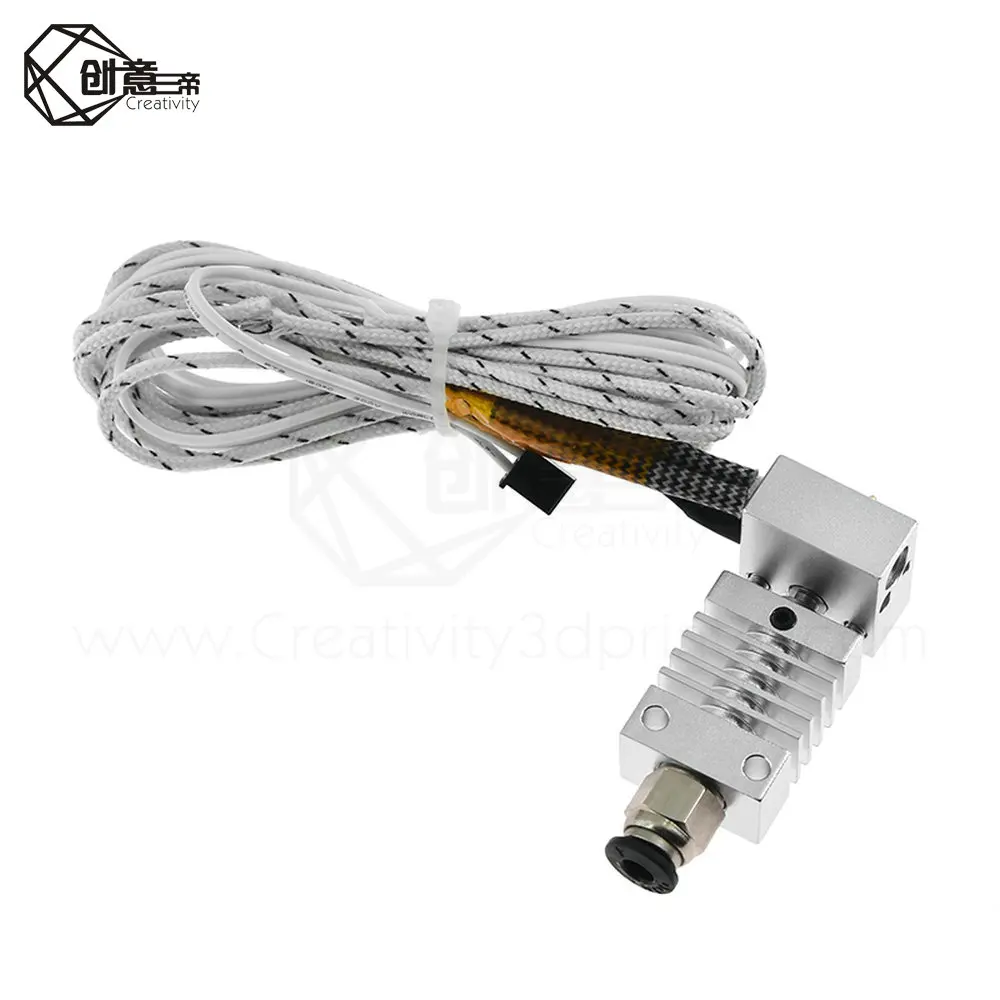Экструдер CR10 Hotend V6 для экструзии на большие расстояния 12 В 50 Вт J head терморазрыв