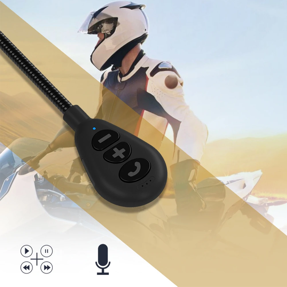 MH05 Профессиональный мотоциклетный переговорный Bluetooth стерео водонепроницаемый беспроводной простой в эксплуатации шлем с громкой связью гарнитура универсальная