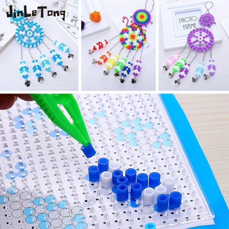 5mm Pindou Wind Chime Card Set Hama Beads For Kids Lron Fuse Beads Diy Puzzles High Quality Gift Children Toy Model Building Kit