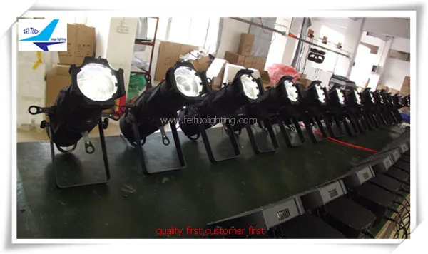 Профессиональный 200 Вт зум эллипсоидальный Светодиодный прожектор Proflile Spot Light CW 2в1 RGB 3в1 RGBW 4в1 Led Leko многолучевой прожектор Gobo DMX сценический профиль прожекторы