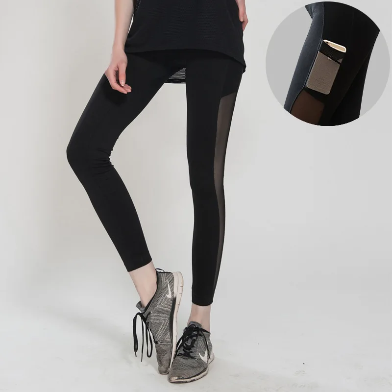 

SFIT 2019 Women Leggings Sexy Pants Push Up Fitness Gym Leggins Running Mesh Yoga Fitness Workout Pants Female Leggins Mujer