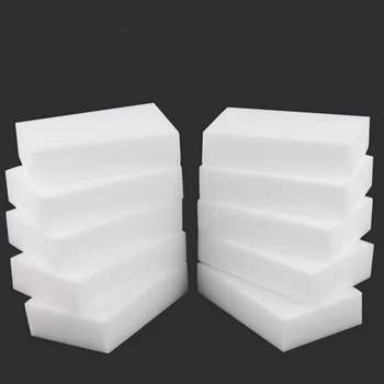 

Melamine меламиновая губка 100 шт Sponge Magic Sponge Eraser Kitchen Melamine Sponge Cleaner Cleaning Office Bathroom