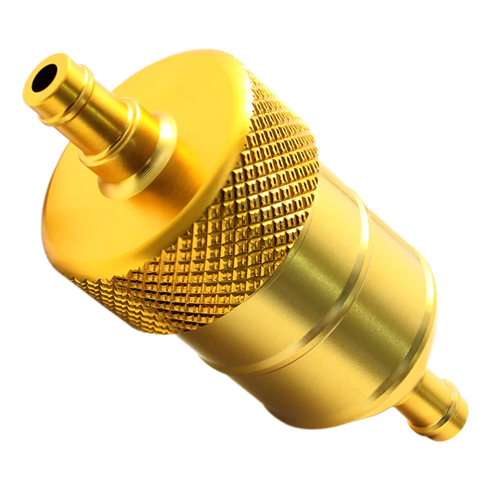Nuoxintr Gas Fuel Oil Filters Fuel filter Motorcycle Accessories For ATV Dirt Pit Bike Automobile Motor Filtro 8mm CNC Universal