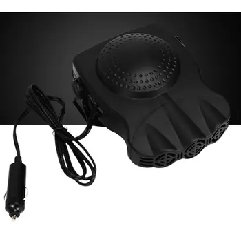 

12V Car Defroster Warm Air Blower Fan Heater Black