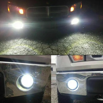 

Driving LED Lights H8 H16 Bulb DRL 6000K Xenon 800LM Waterproof Dustproof
