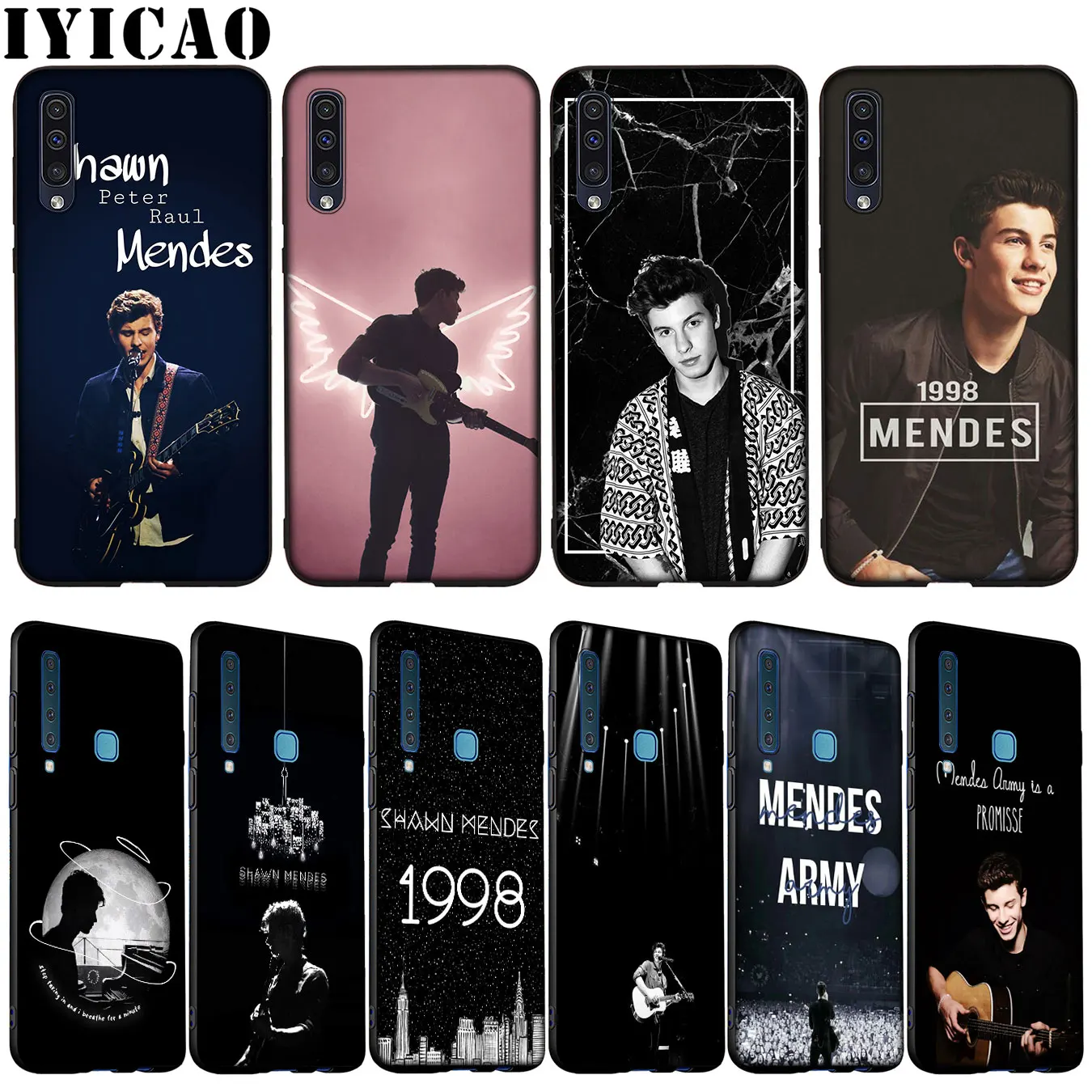 Автор Shawn Mendes Мягкий силиконовый чехол для samsung Galaxy A70 A60 A50 A40 A30 A20 A10 M10 M20 M30 M40 A20E