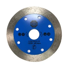 Disque en diamant massif de 115MM (pressage à chaud), utilisé sur les meuleuses d'angle, Machines de faible puissance avec carreaux de sculpture, carreaux en pierre naturelle de granit