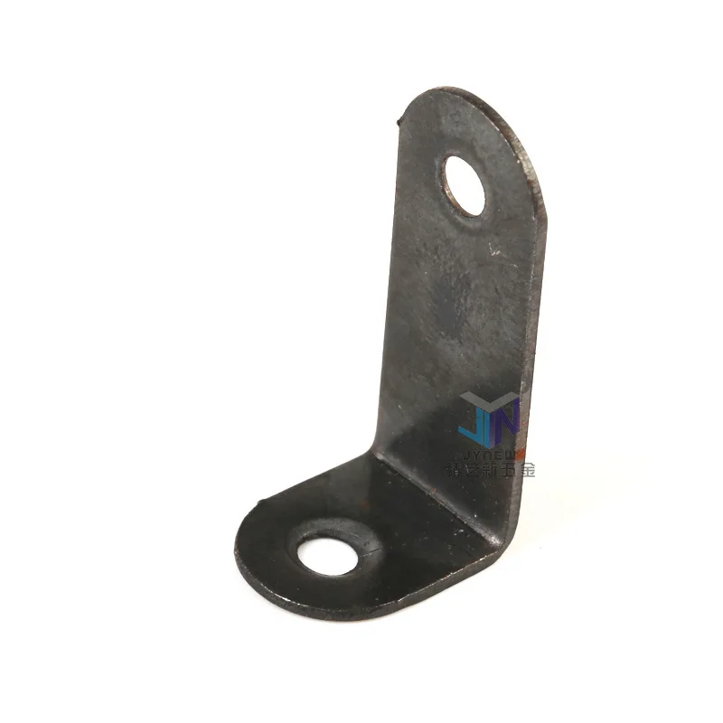 

Iron Piece Black with Extra Lining Right Angle Connector Accessories for Furniture Hardware Fixing Connector Shelf Holder Wholes