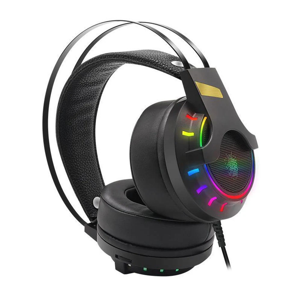 Наушники capsaver Проводная игровая гарнитура USB Игровые наушники стерео глубокие