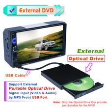 Unidades de dvd externas optische, acessório para laptop e notebook, cores aleatórias
