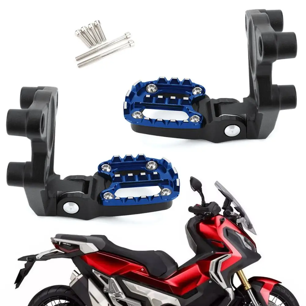 Areyourshop для Honda X-ADV 750 X ADV 750- складной пассажирский задний подножки задние Педали CNC алюминиевый мотоцикл