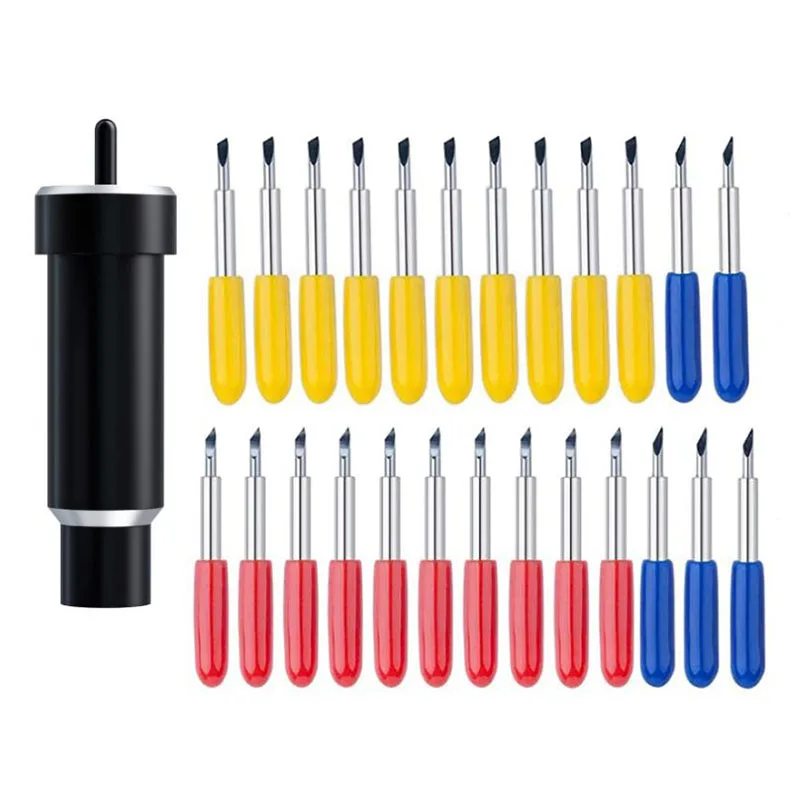 Deep Cut Blades with Blade Pen Holder,30/45/60 Degree Deep Point