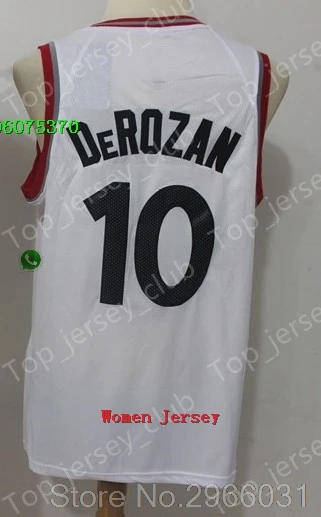 A+++ качественная женская одежда для взрослых#2 Kawhi Leonard#10 DeMar DeRozan 7 Kyle Lowry Jersey San Antonio - Цвет: for Women
