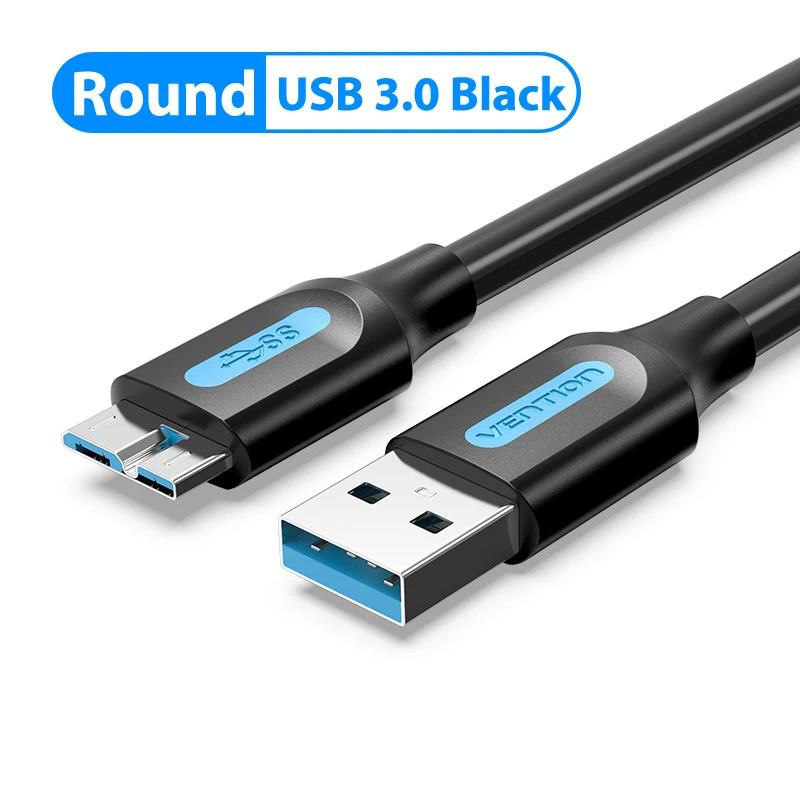 Cavo micro USB 3.0 caricatore USB A a Micro B per disco rigido Samsung S5 Note 3 WD - Foto 13 di 14