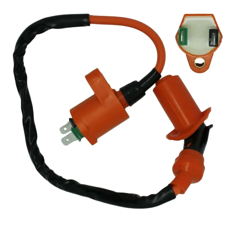 High Voltage Ignition Coil for GY6 50CC 150CC Scooter ATV Go Kart Parts Plastic+ Metal Ignition Coil