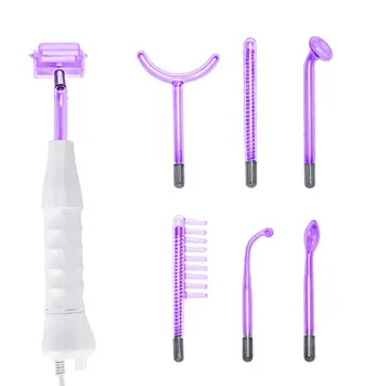 

New7 pcs High Frequency Electrode Facial Machine Glass Tube Acne Wand Spot Acne Remover High Frequency Facial Spa Beauty Machine