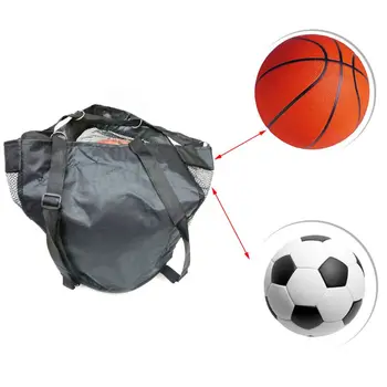 

Multipurpose Portable Football Vest Storage Bag Oxford Outdoor Ball Organizer