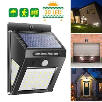 

6pcs 40LED Solar Power Motion Sensor Wall Light Outdoor Yard Security Lamp Solar light Bulb Waterproof Garden lamp Decoration