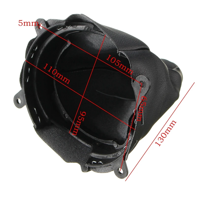 Car Manual Leather Gear Shifting Dust Boot for Honda Civic Si 2006 2007 2008 2009 2010 2011