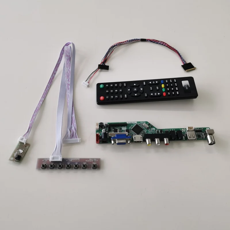 Для ноутбука B140RTN02.1 B140RTN02.2 1" панель WLED LVDS 40Pin 1600*900 HDMI VGA USB AV RF T. V56 дисплей Контроллер привод карты комплект